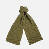 Barbour Ridley Beanie And Scarf Gift Set In Olive