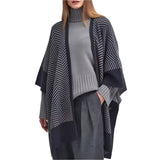 Barbour Roslin Cape in Grey Marl