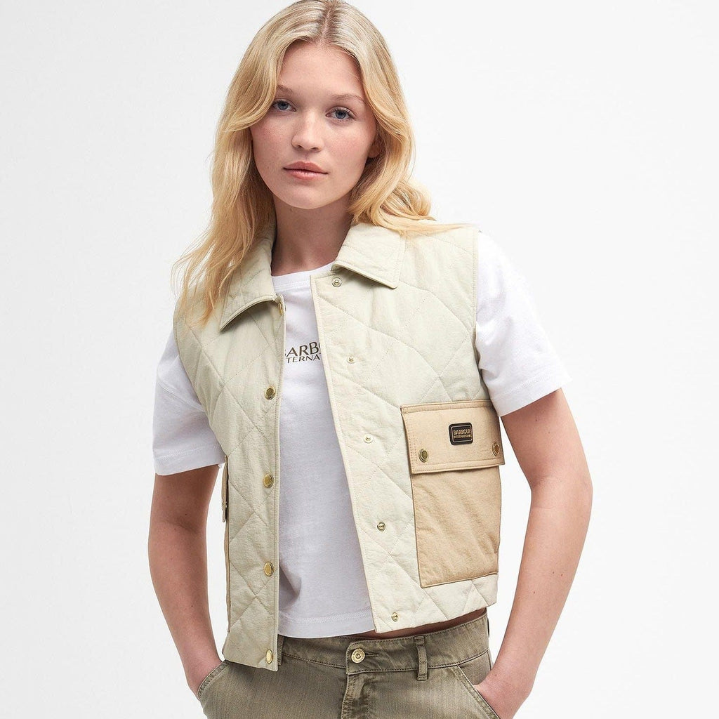 Barbour international gilet shop