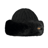 Barts Accessories Faux Fur Cable Bandhat in Black