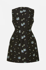 Baum Und Pferdgarten Amayah Dress In Black Flower