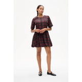 Baum Und Pferdgarten Astrid Dress In Red Tartan