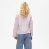 Baum Und Pferdgarten Briel Jacket In Pink Red Stripe