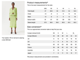 Baum Und Pferdgarten Capera Cardigan in Lime Green Check