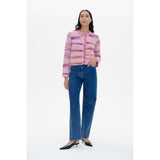 Baum Und Pferdgarten Cecilly Cardigan In Pink Nectar Stripe