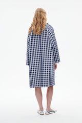 Baum Und Pferdgarten Devon Coat in Blue Copenhagen Check