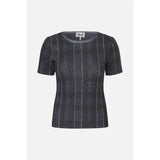 Baum Und Pferdgarten Juanita T-shirt In Navy Check