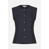 Baum Und Pferdgarten Menea Blouse In Black Pinstripe