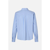 Baum Und Pferdgarten Menja Shirt In Blue Sunny Stripe