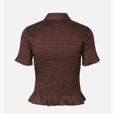 Baum Und Pferdgarten Myka Blouse In Coffee Bean
