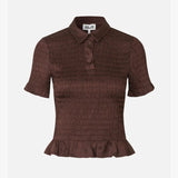 Baum Und Pferdgarten Myka Blouse In Coffee Bean