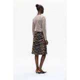 Baum Und Pferdgarten Smilla Skirt In Cinnamon Zebra Print