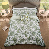Bedeck English Heritage English Garden Floral Super-King Bedding in Willow