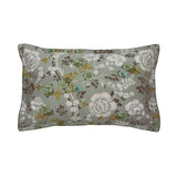 English Heritage Eagle House Damask Double Duvet Cover Set in Seagrass