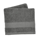 Bedeck of Belfast Andaz Luxuriously Soft Turkish Hand Towel in Charcoal