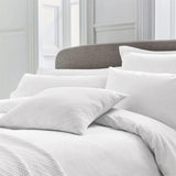 Bedeck of Belfast Andaz Plain Egyptian Cotton Bedding in White