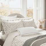 Bedeck of Belfast Ayda Duvet Cover Set, Chalk
