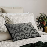 Bedeck of Belfast Nadir Pair of Square Oxford Pillowcases in Green