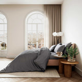 Bedeck Belfast Fine Linens 400 Thread Count Sateen Plain Dye in White