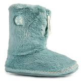 Bedroom Athletics Marilyn Classic Faux Fur Slipper Boot in Seafoam