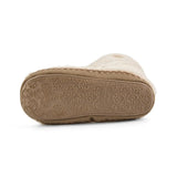 Bedroom Athletics Monroe Faux Fur Slipper Boot In Cream / Moonrock