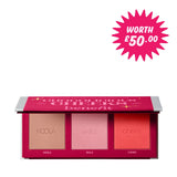 Benefit Chocolicious Cheeks Mini Bronzer And Blush Palette