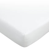Bianca Fine Linens Bedding 180 Thread Count Egyptian Cotton Fitted Sheet in White