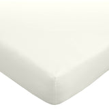 Bianca Fine Linens Bedroom 180 Thread Count Egyptian Cotton Fitted Sheet Cream