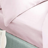Bianca Fine Linens Cotton Sateen 400 Thread Count Fitted Sheet Blush