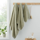 Bianca Soft Zero Twist Spa Hand Towel In Green