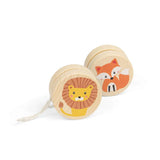 Bigjigs Wooden Wild Animals Yo Yos Assortment