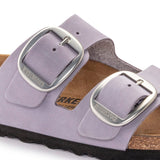 Birkenstock Arizona Big Buckle Nubuck Leather Purple Fog