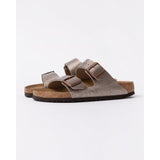 Birkenstock Arizona Birko-Flor REGULAR Fitting In Graceful Taupe