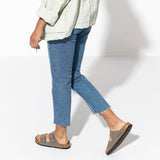 Birkenstock Arizona Birko-Flor Sandals In Stone