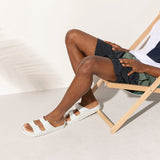 Birkenstock Arizona Eva In White - Narrow Fit