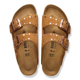 Birkenstock Arizona Rivet Suede Leather In Mink