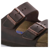 Birkenstock Arizona Hard Footbed Oiled Leather In Habana
