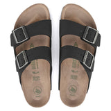 Birkenstock Arizona Vegan Birko-Flor Nubuck in Black