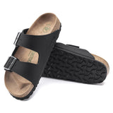 Birkenstock Arizona Vegan Birko-Flor Nubuck in Black