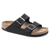 Birkenstock Arizona Vegan Birko-Flor Nubuck in Black