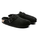 Birkenstock Boston Shearling in Black