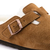Birkenstock Boston Shearling in Mink