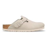 Birkenstock Boston Suede Leather In Oyster