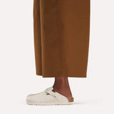 Birkenstock Boston Suede Leather In Oyster
