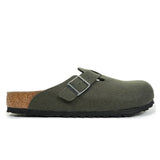 Birkenstock Boston Wool Regular In Thyme