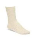Birkenstock Cotton Slub Women Socks In Beige