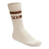 Birkenstock Cotton Tennis Socks In Eggshell