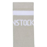 Birkenstock Cotton Tennis Socks In Light Grey