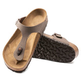 Birkenstock Gizeh Birko-Flor Nubuck In Mocha