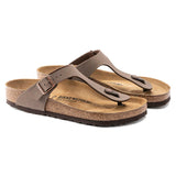 Birkenstock Gizeh Birko-Flor Nubuck In Mocha
